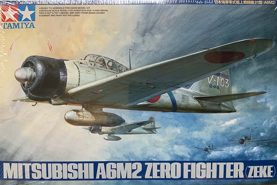 Mistubishi A6M2 Zero Fighter (Zeke) - BJ Hobby Supply