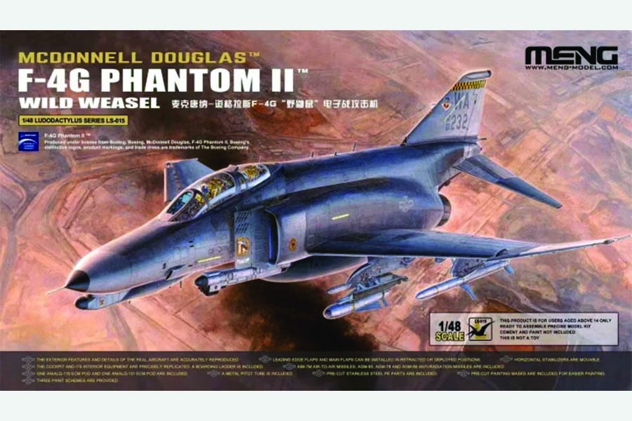 F-4G Phantom II Wild Weasel - BJ Hobby Supply